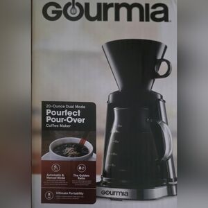 Gourmia Black Pourfect Pour-Over Coffee Maker